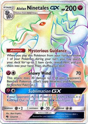 Alolan Ninetales GX - 225/214