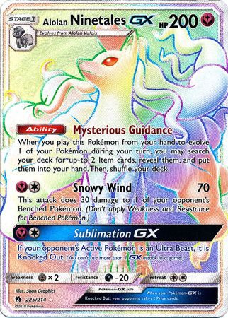 Alolan Ninetales GX – 225/214