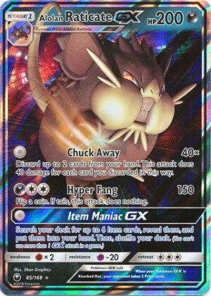 Alolan Raticate-GX - 85/168