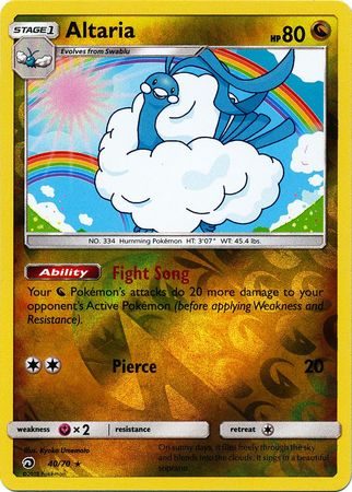 Altaria - 40/70 - Reverse