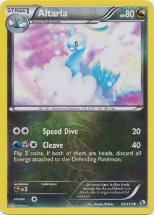 Altaria - 92/113 - Reverse