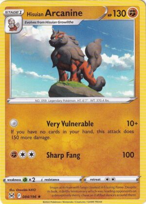 Arcanine - 084/196 - Non Holo