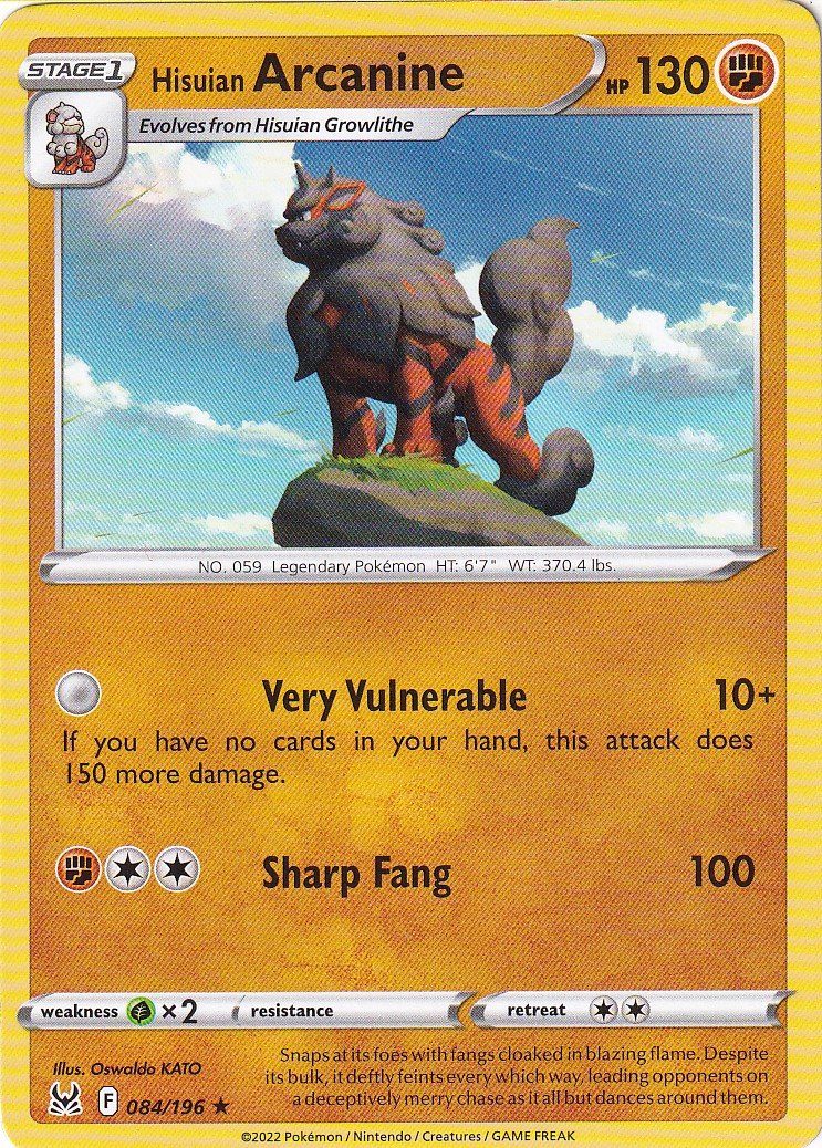 Arcanine - 084/196 - Non Holo