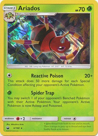 Ariados - 6/168 (Holo)