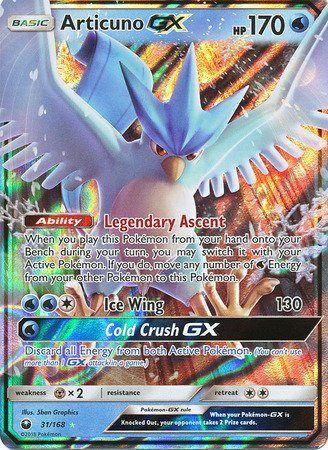 Articuno-GX - 31/168