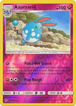 Azumarill - 136/214 - Reverse