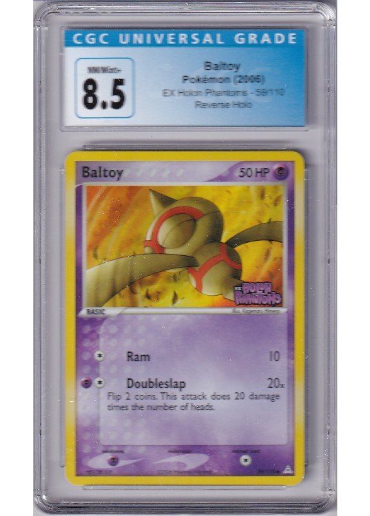 Baltoy 59/110 Reverse Foil CGC 8.5