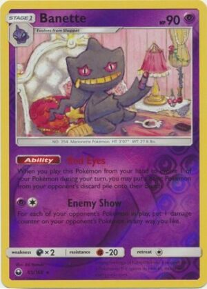 Banette - 65/168 - Reverse
