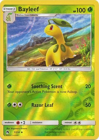 Bayleef - 7/214 - Reverse