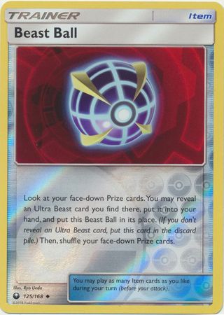 Beast Ball - 125/168 - Reverse