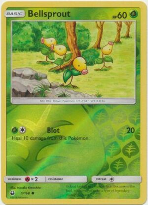 Bellsprout - 1/168 - Reverse