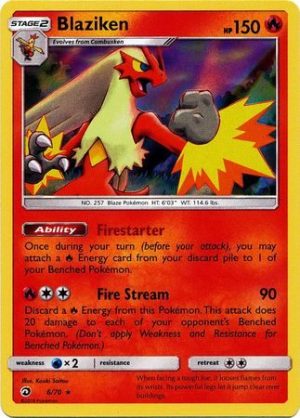 Blaziken - 6/70 (Holo)
