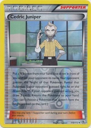 Cedric Juniper - 110/113 - Reverse