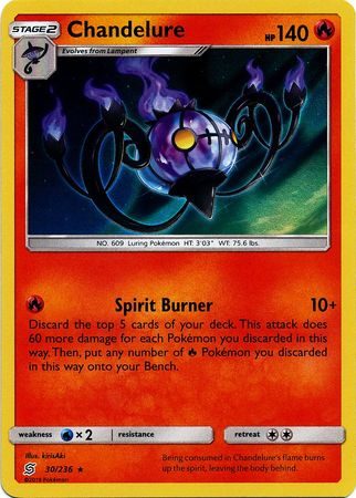 Chandelure – 30/236 (Holo)