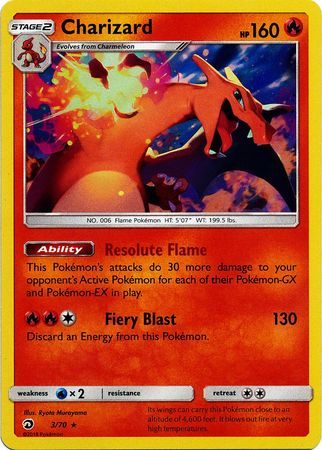 Charizard - 3/70 (Holo)