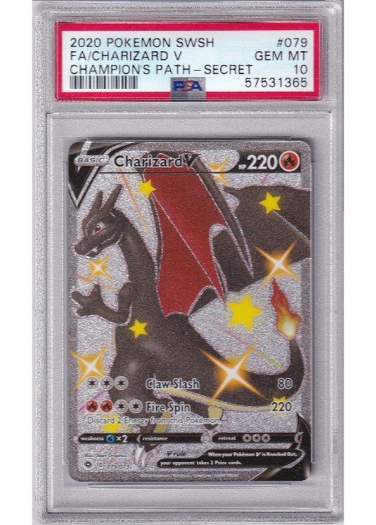 Charizard V 079/073 PSA 10