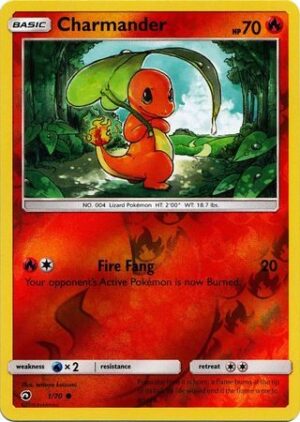 Charmander - 1/70 - Reverse