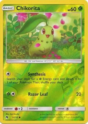 Chikorita - 5/214 - Reverse
