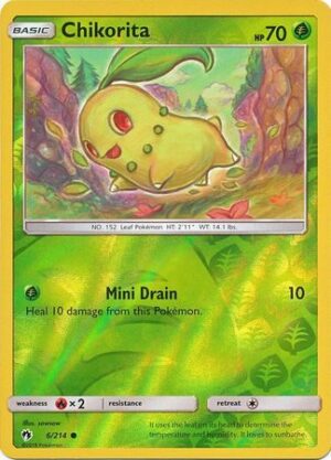 Chikorita - 6/214 - Reverse