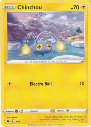 Chinchou - 8/15 - McDonald's Promo - Pokemon McDonald's Collection 2022