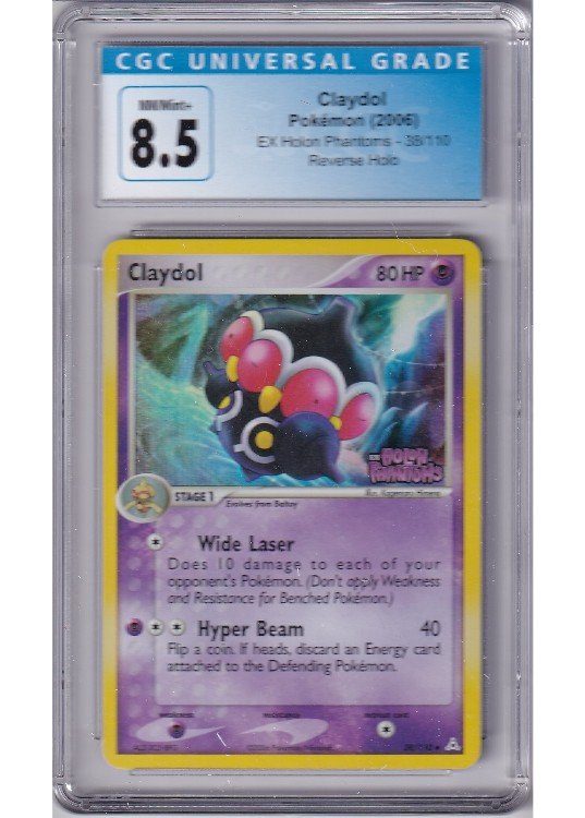 Claydol 38/110 Reverse Foil CGC 8.5