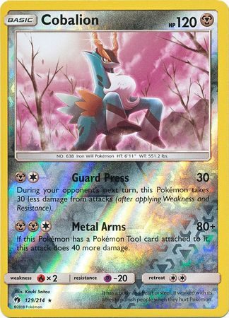 Cobalion - 129/214 - Reverse