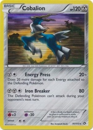 Cobalion - 91/113 (Holo)