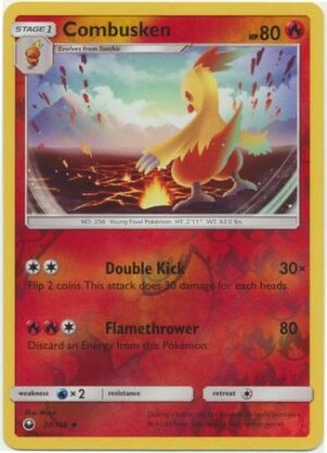 Combusken - 27/168 - Reverse