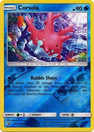 Corsola - 27/70 - Reverse