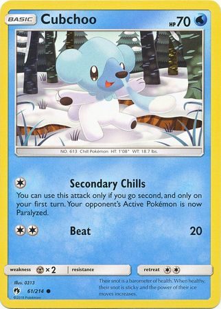 Cubchoo - 61/214