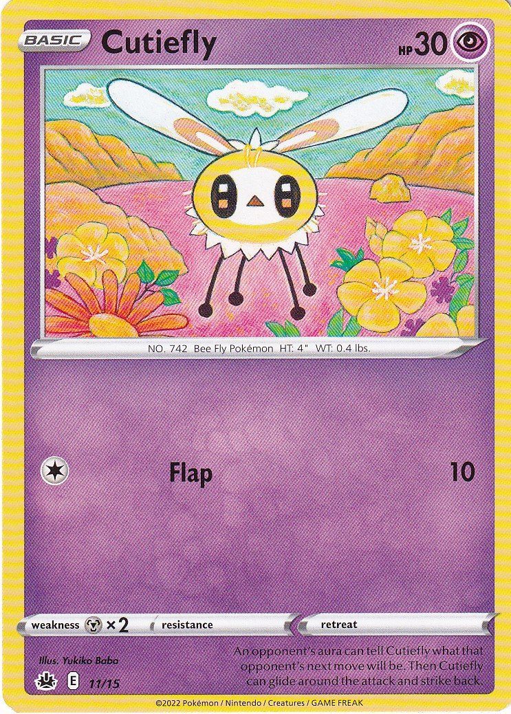 Cutiefly - 11/15 - McDonald's Promo - Pokemon McDonald's Collection 2022
