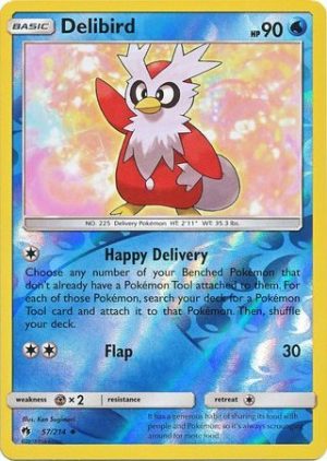 Delibird - 57/214 - Reverse
