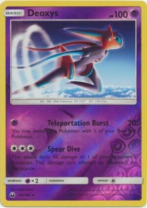 Deoxys - 69/168 - Reverse