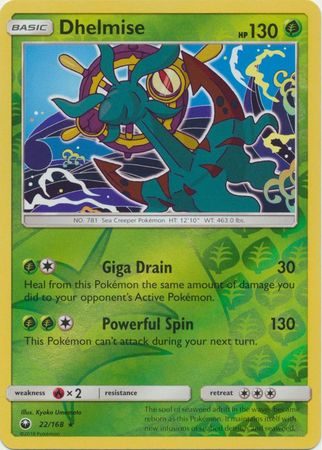 Dhelmise - 22/168 - Reverse