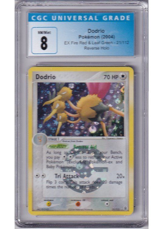 Dodrio 21/112 Reverse Foil CGC 8