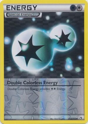 Double Colorless Energy - 113/113 - Reverse