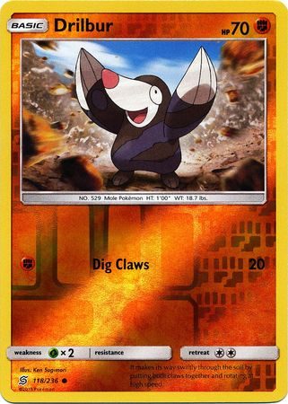 Drilbur - 118/236 - Reverse