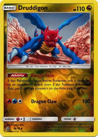Druddigon - 45/70 - Reverse