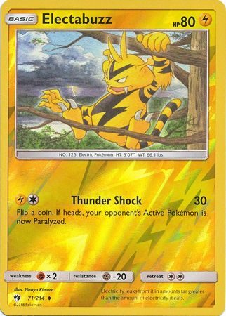 Electabuzz – 71/214 – Reverse