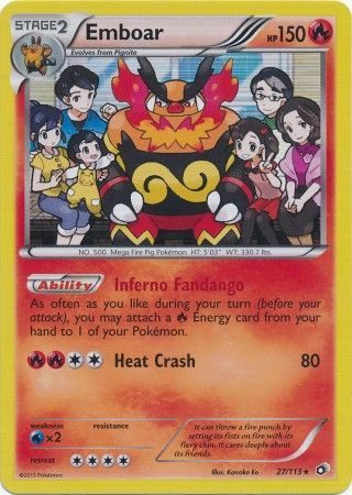 Emboar - 27/113 (Holo)