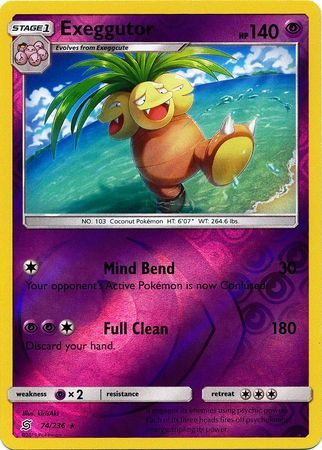 Exeggutor - 74/236 - Reverse