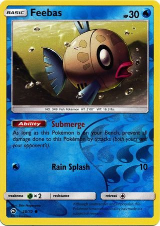Feebas - 28/70 - Reverse
