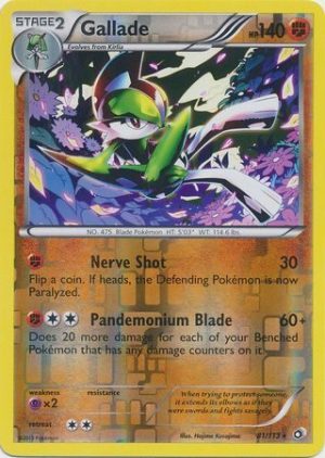 Gallade - 81/113 - Reverse