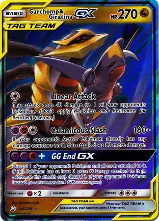 Garchomp & Giratina GX - 146/236