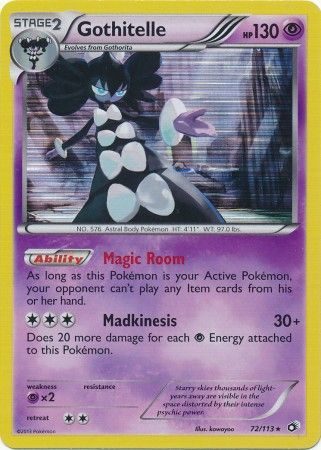 Gothitelle - 72/113 (Holo)
