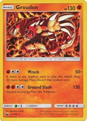 Groudon - 81/168 (Holo)