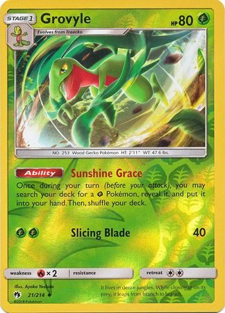 Grovyle - 21/214 - Reverse