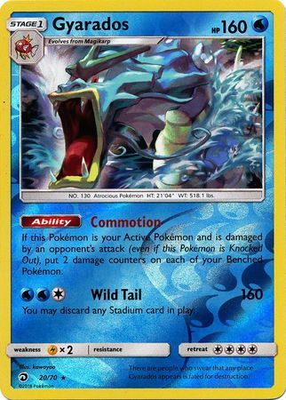 Gyarados - 20/70 - Reverse