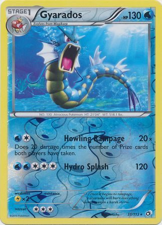 Gyarados - 31/113 - Reverse