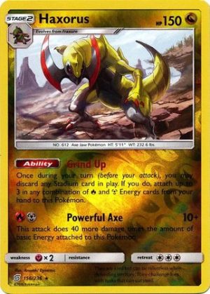 Haxorus - 156/236 - Reverse